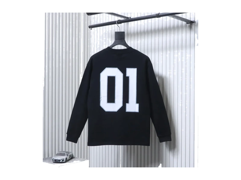 BLCG No. 01 Oversized Long-Sleeve Shirt · back